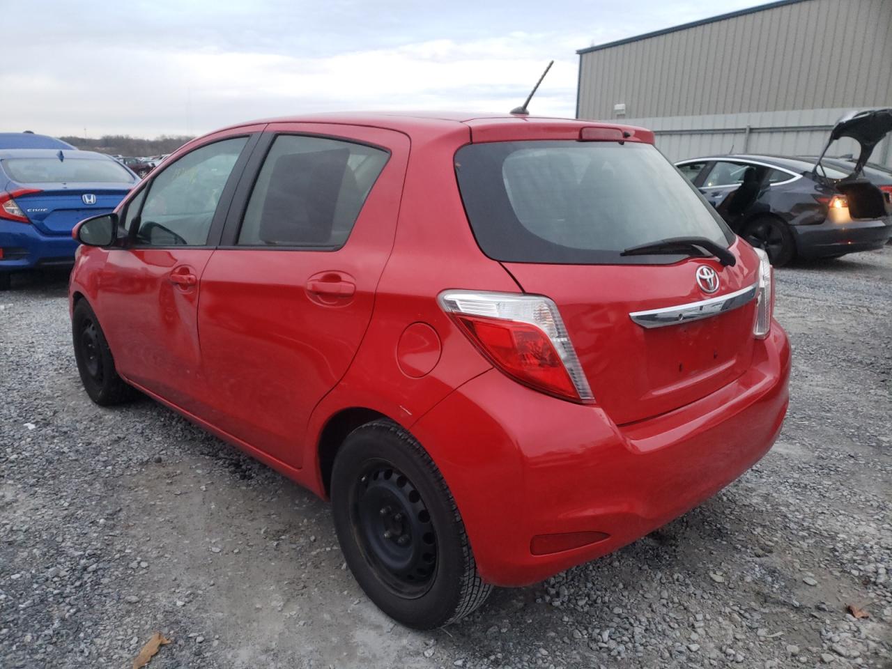 Photo 3 from auction – 2014 TOYOTA YARIS with VIN VNKKTUD39EA011681