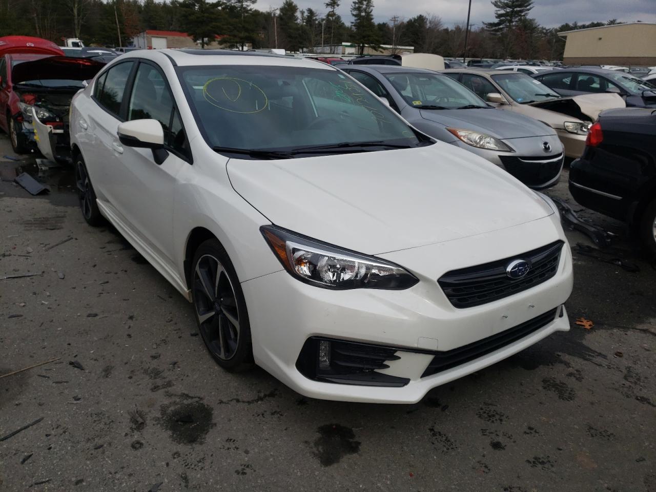 SUBARU IMPREZA SP 2020 with VIN 4S3GKAM60L3600422 - Photo from auction
