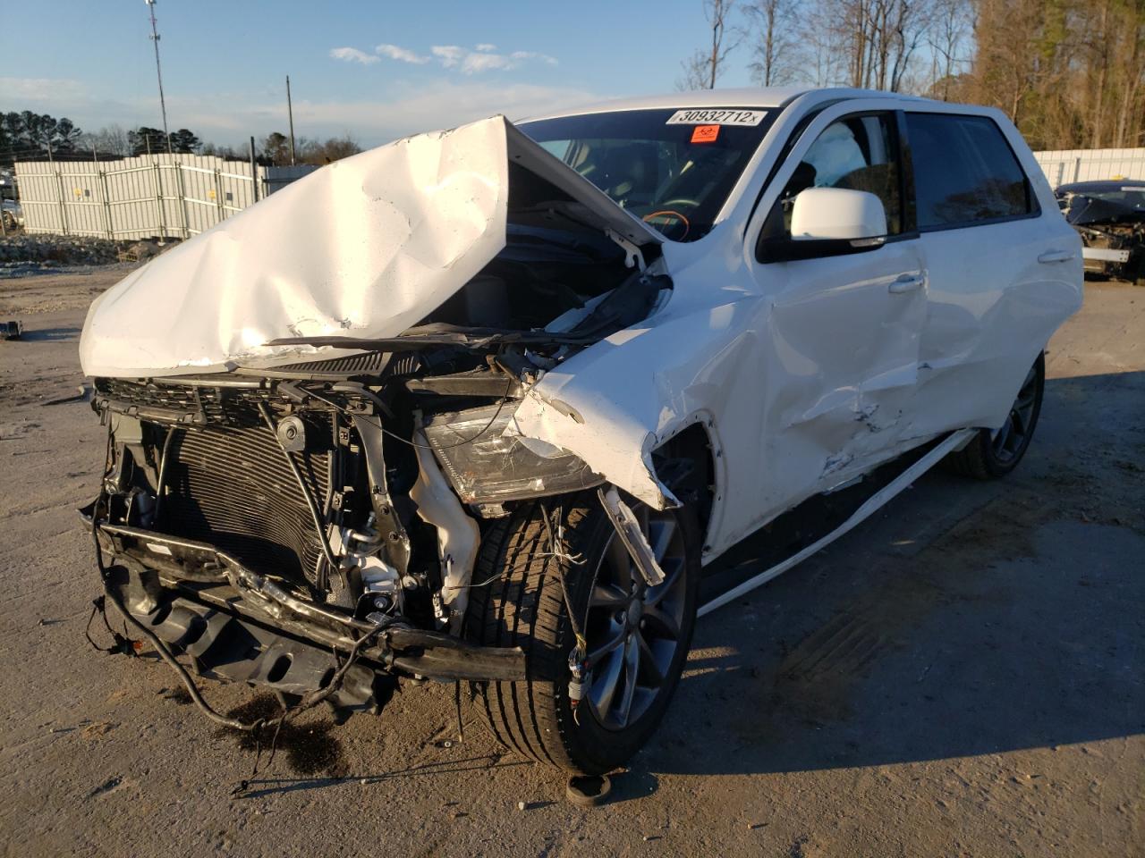 Photo 2 from auction – 2017 DODGE DURANGO GT with VIN 1C4RDHDG0HC722922