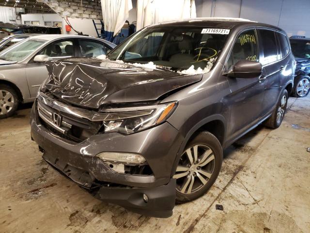 Photo 2 from auction – 2017 HONDA PILOT EXLN with VIN 5FNYF6H74HB023669