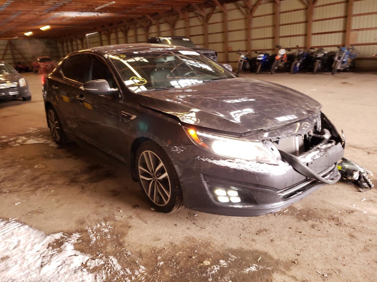 KIA OPTIMA SX 2015 with VIN KNAGR4A62F5653968 - Photo from auction