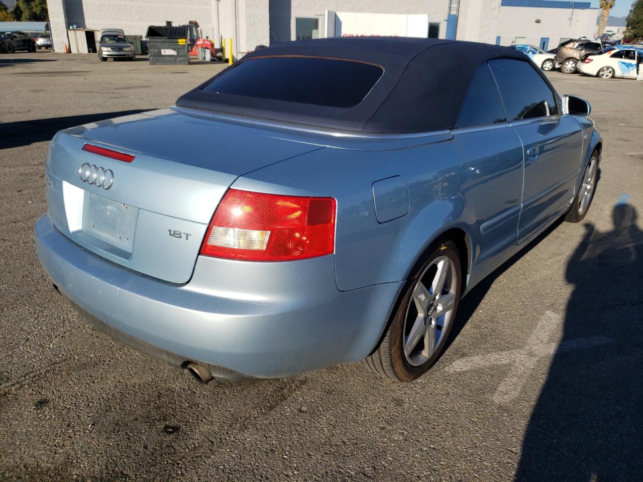 Photo 4 from auction – 2005 AUDI A4 1.8 CAB with VIN WAUAC48H15K009103