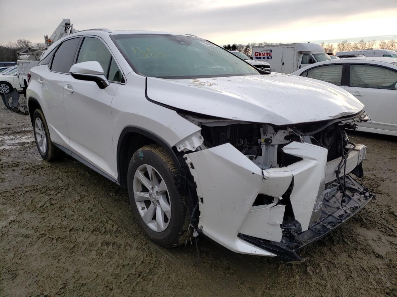LEXUS RX 350 BAS 2017 with VIN 2T2BZMCAXHC060388 - Photo from auction