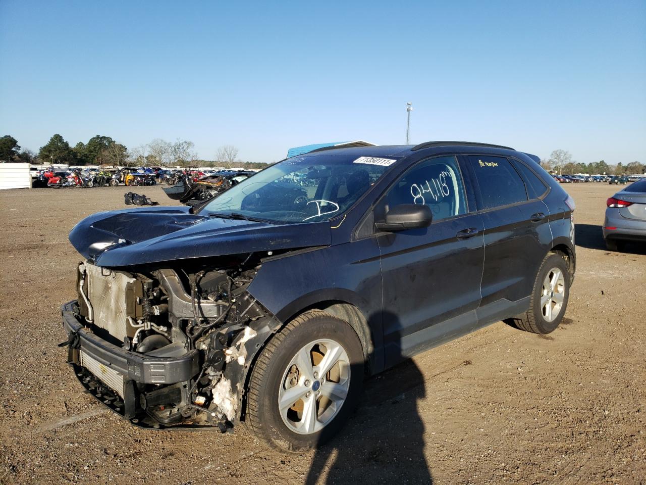Photo 2 from auction – 2015 FORD EDGE SE with VIN 2FMTK3G91FBC28945