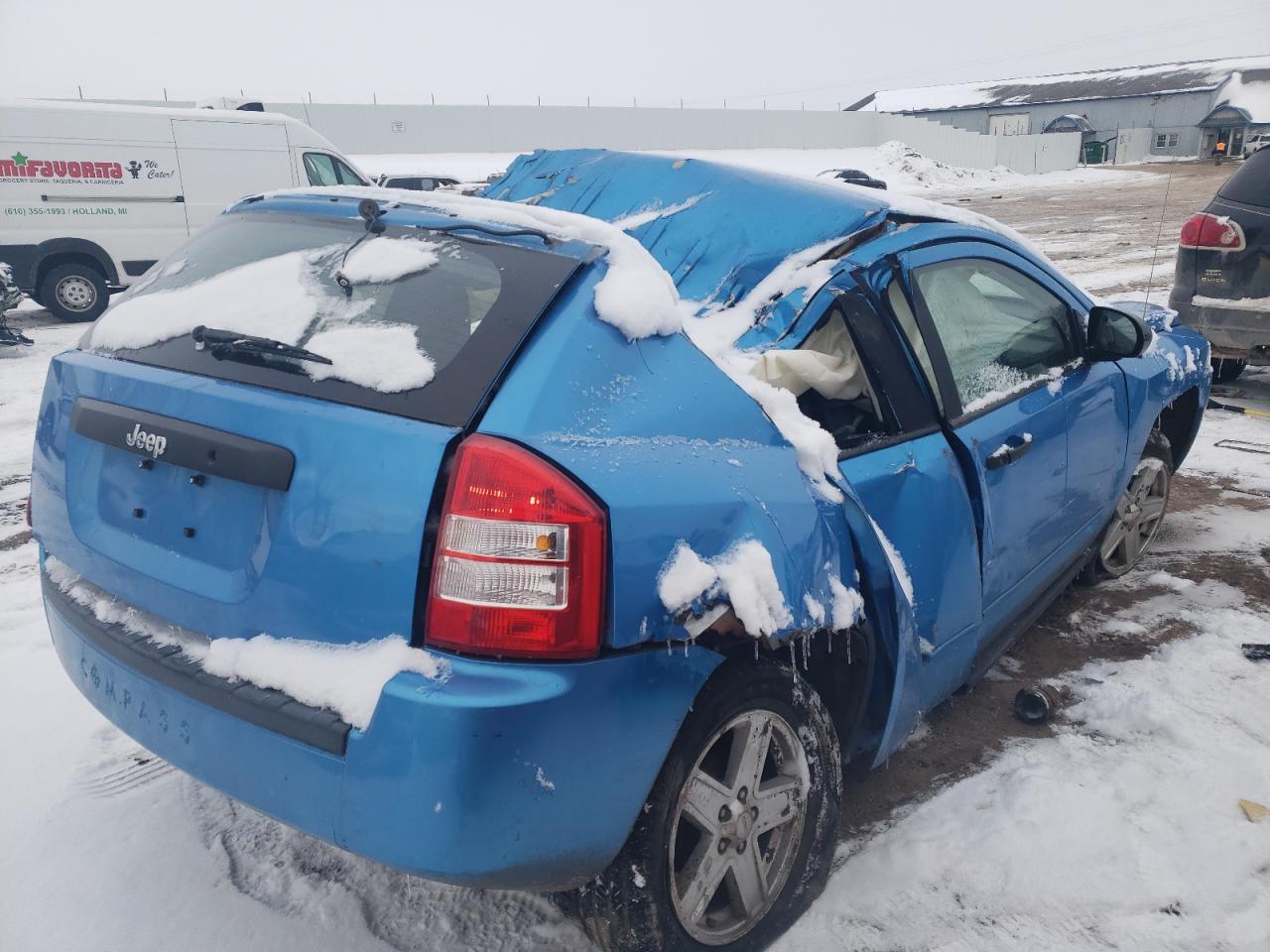 Photo 4 from auction – 2008 JEEP COMPASS SP with VIN 1J8FT47058D728893