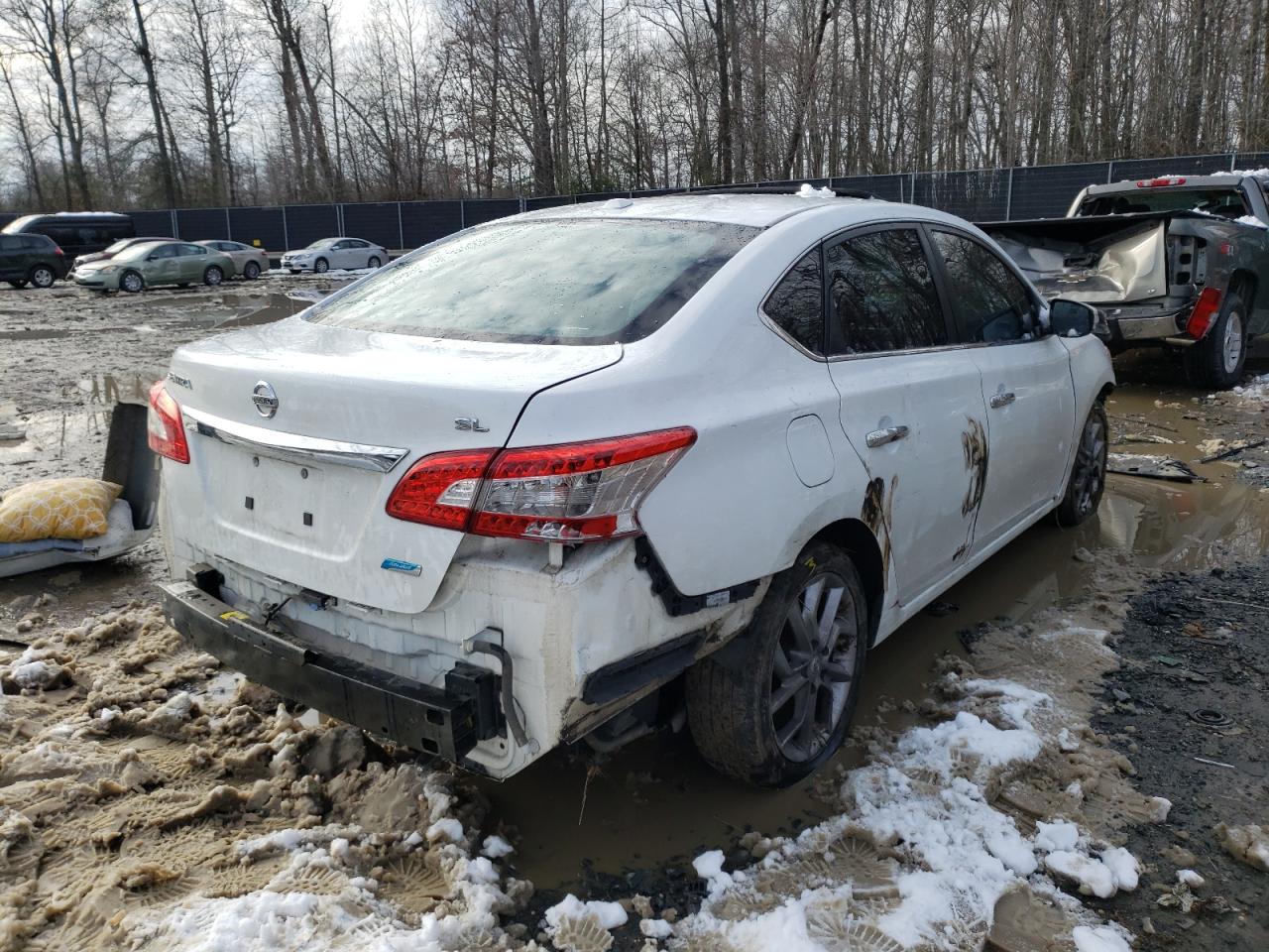 Photo 4 from auction – 2014 NISSAN SENTRA S with VIN 3N1AB7AP4EY321817