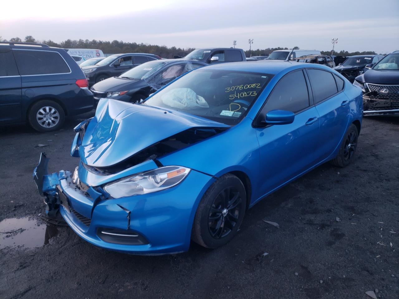 Photo 2 from auction – 2016 DODGE DART with VIN 1C3CDFAA7GD540173