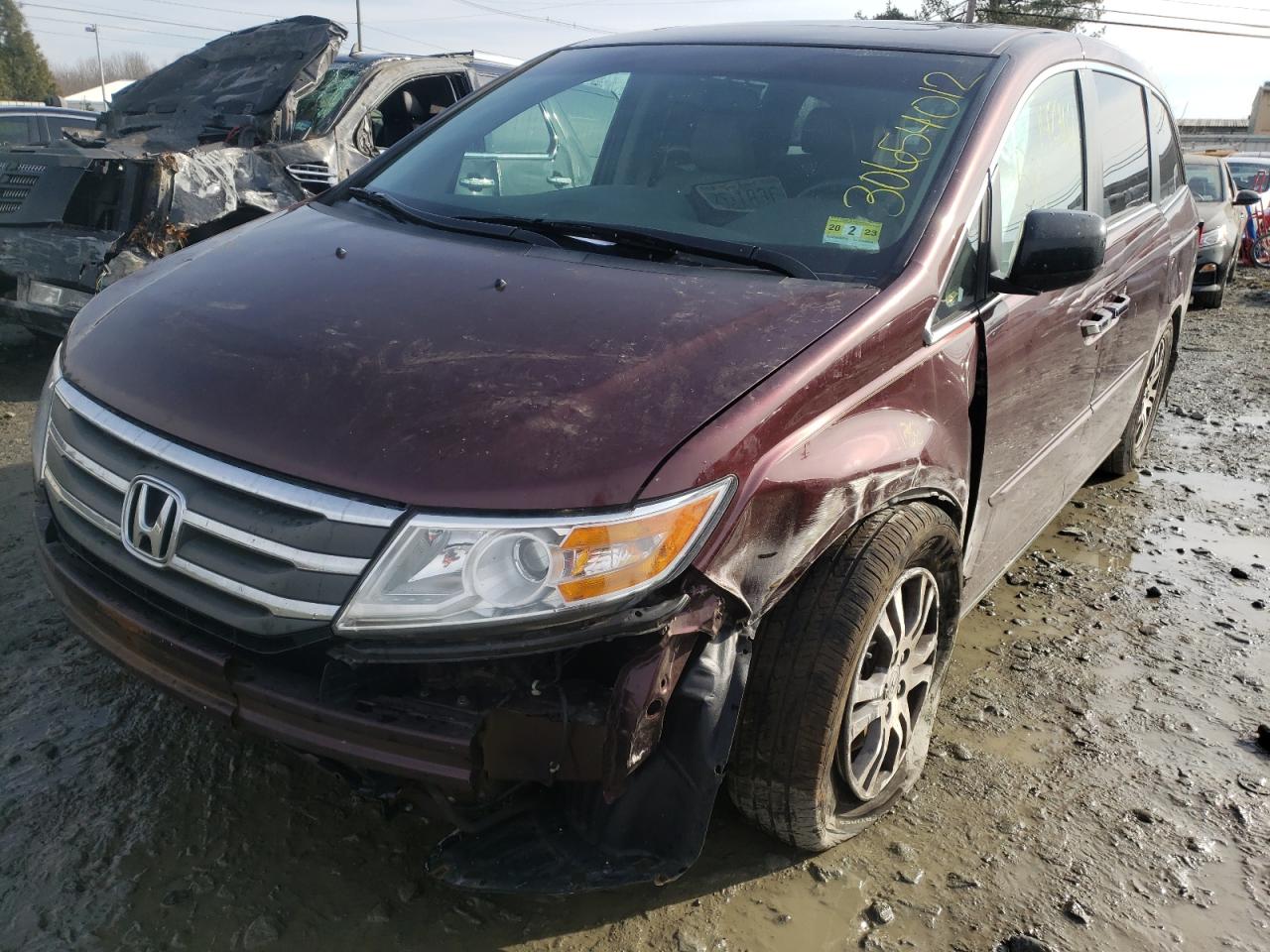 Photo 2 from auction – 2012 HONDA ODYSSEY EX with VIN 5FNRL5H64CB031648