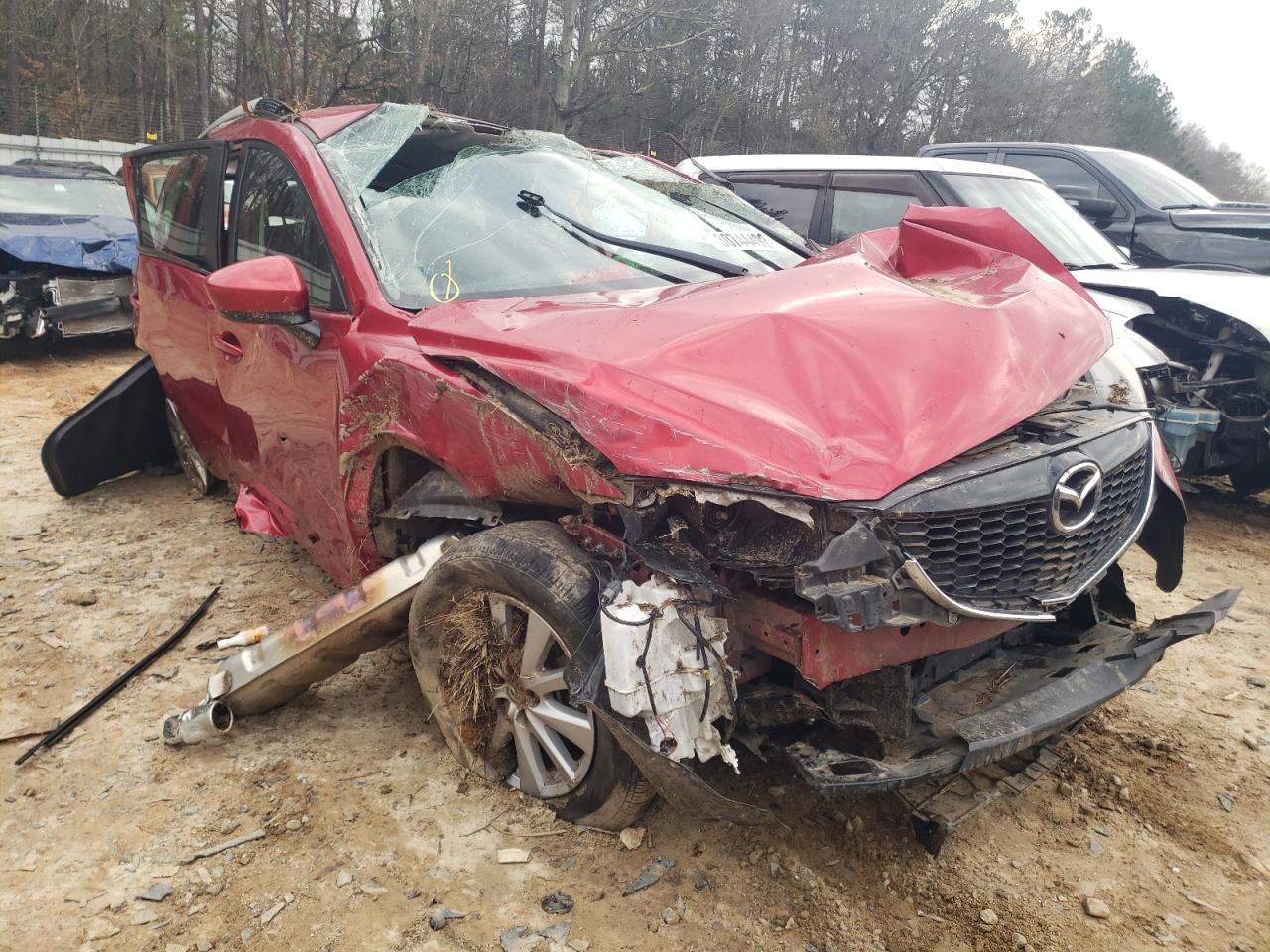 MAZDA CX-5 SPORT 2014 with VIN JM3KE2BE6E0428569 - Photo from auction