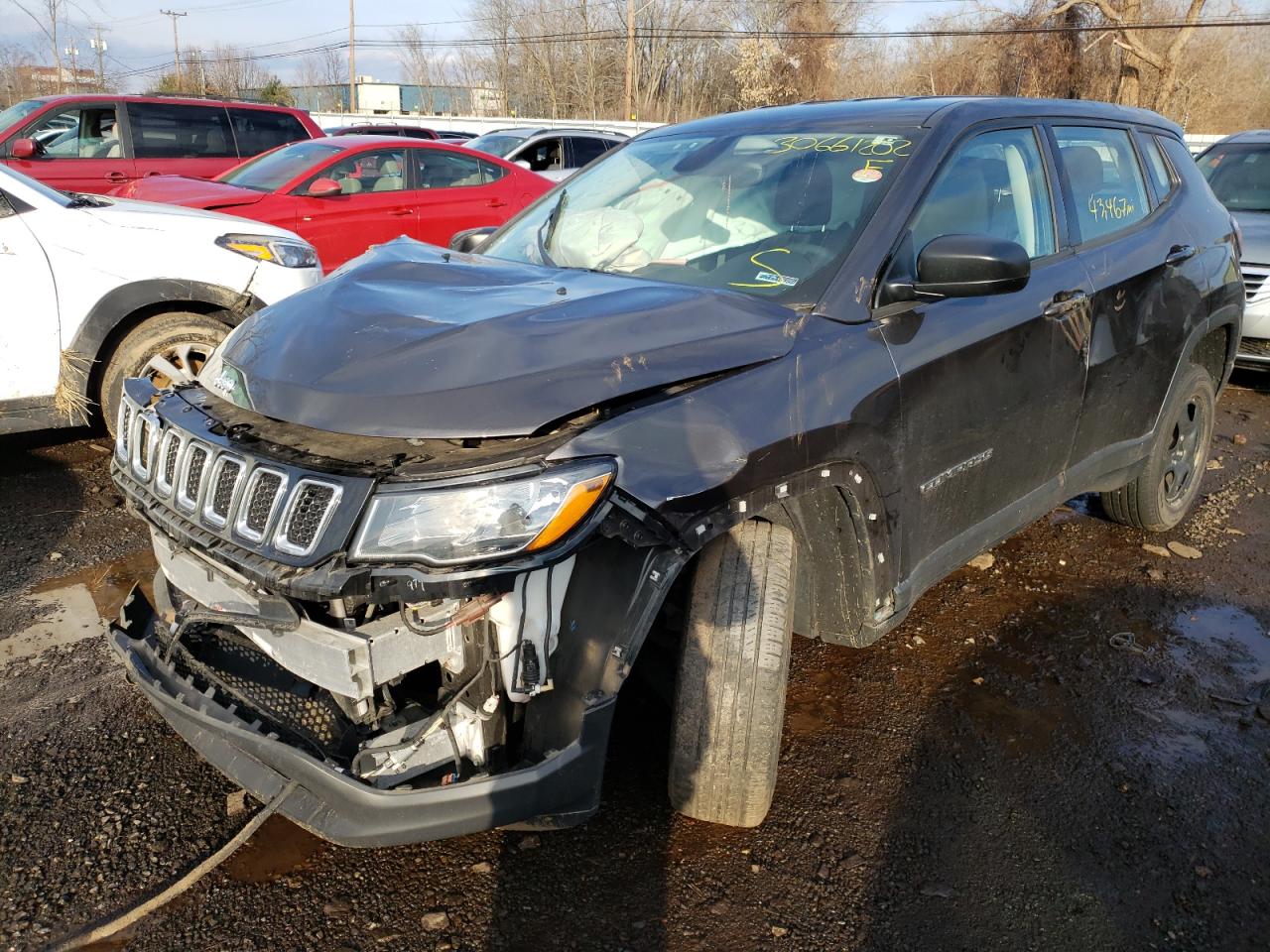 Photo 2 from auction – 2018 JEEP COMPASS SP with VIN 3C4NJDAB1JT248918