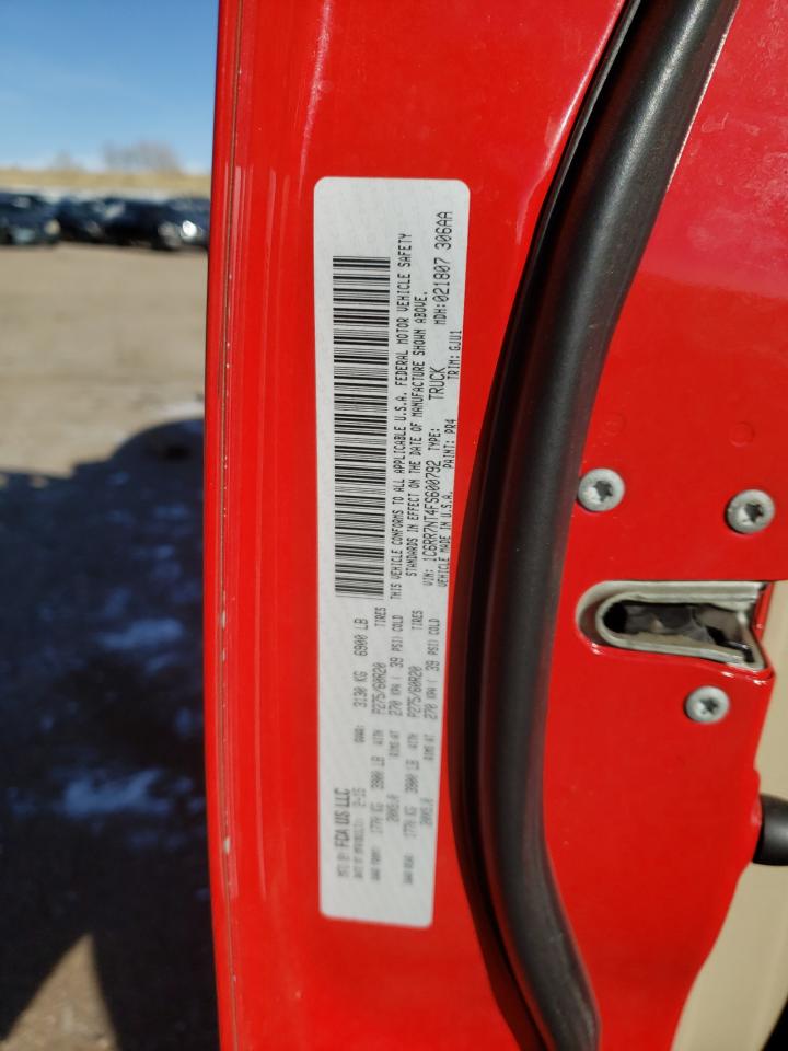 Photo 10 from auction – 2015 RAM 1500 LARAM with VIN 1C6RR7NT4FS600792