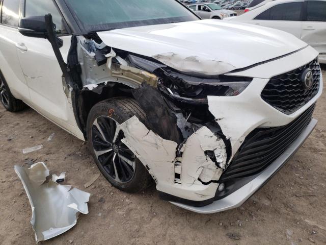 Photo 9 from auction – 2021 TOYOTA HIGHLANDER with VIN 5TDLZRBH6MS092986