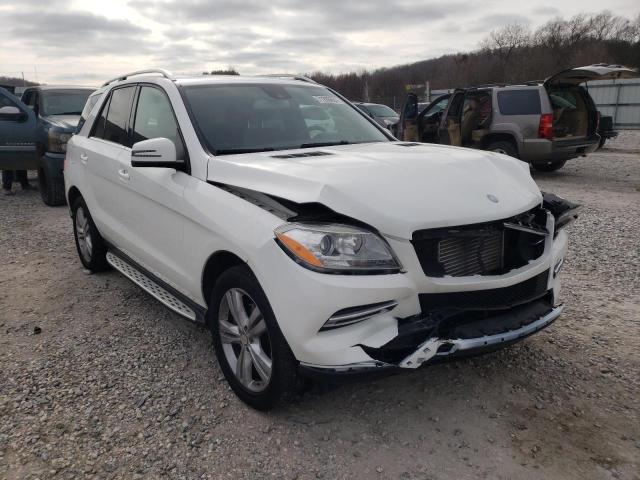 MERCEDES-BENZ ML 350 BLU 2014 with VIN 4JGDA2EB2EA352403 - Photo from auction