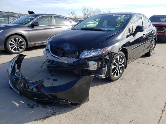 Photo 2 from auction – 2013 HONDA CIVIC EXL with VIN 19XFB2F95DE056339