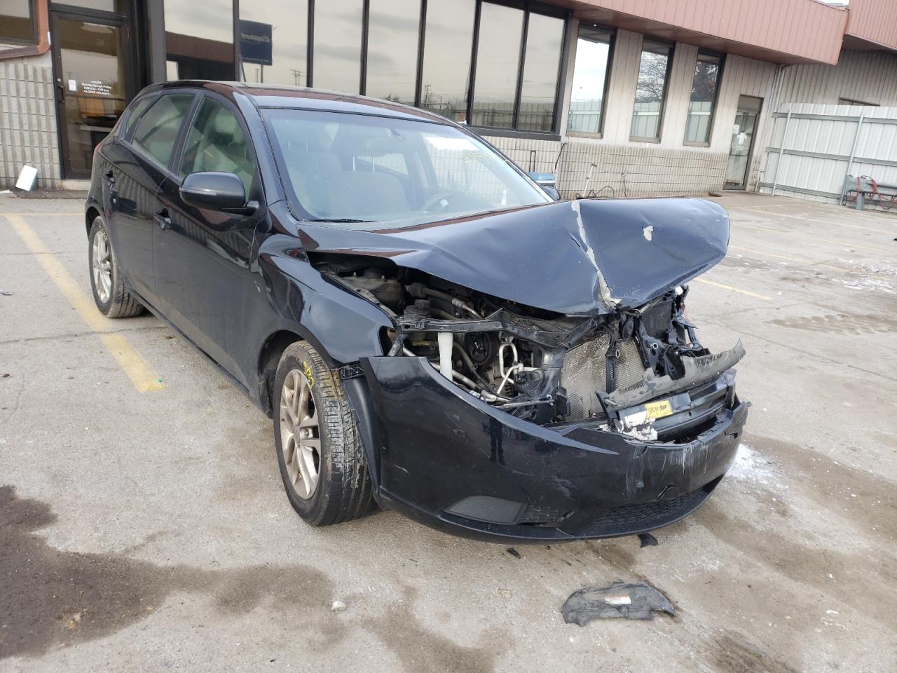 KIA FORTE EX 2012 with VIN KNAFU5A24C5569093 - Photo from auction