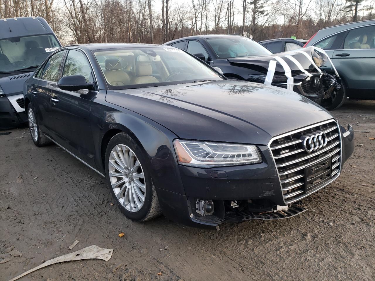 AUDI A8 QUATTRO 2015 with VIN WAUJ2AFD0FN026508 - Photo from auction