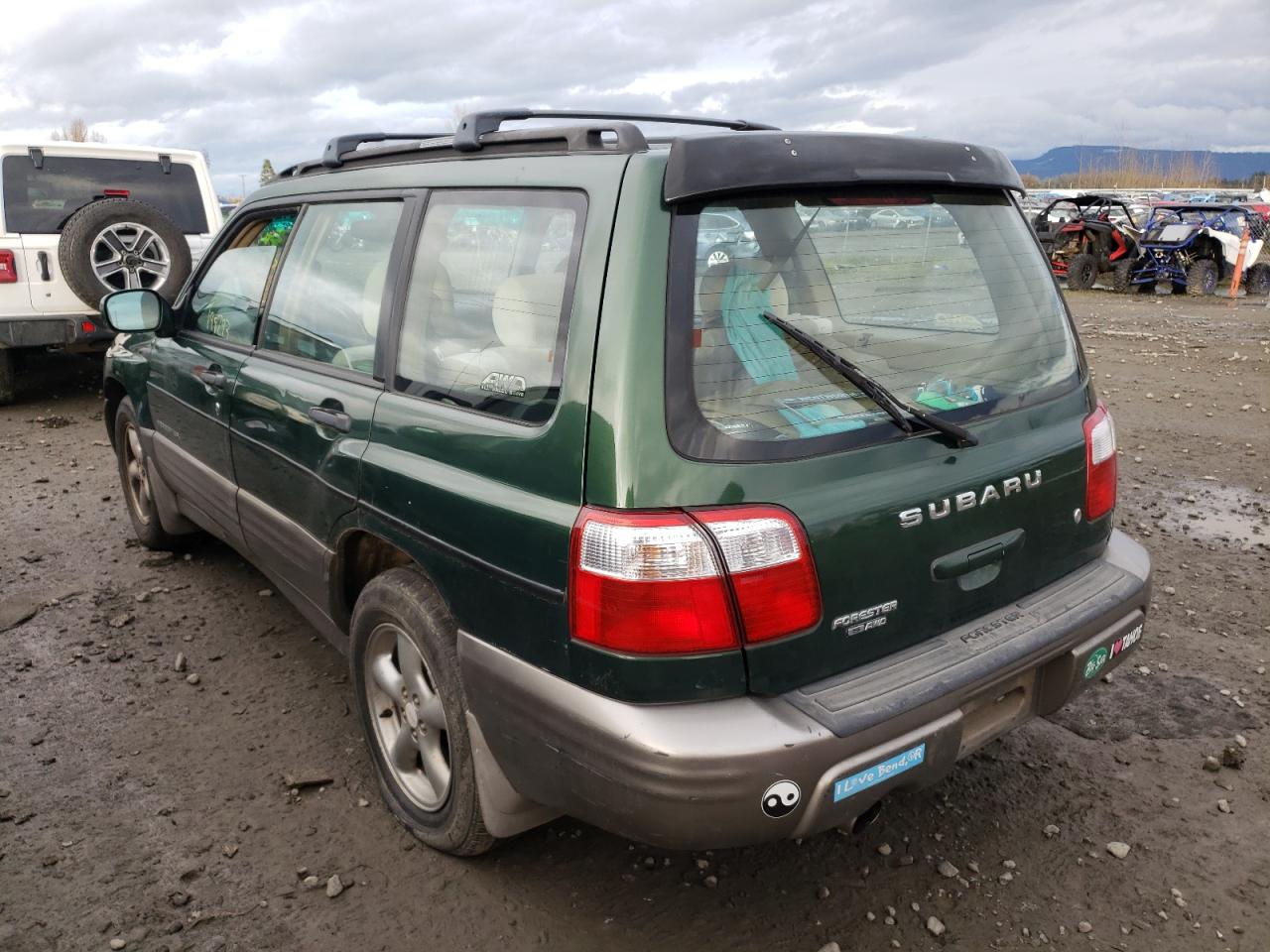 Photo 3 from auction – 2002 SUBARU FORESTER S with VIN JF1SF65542H725755