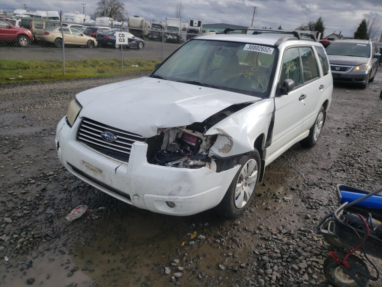صورة رقم 2 من المزاد - 2008 SUBARU FORESTER 2 مع VIN JF1SG63668G711542