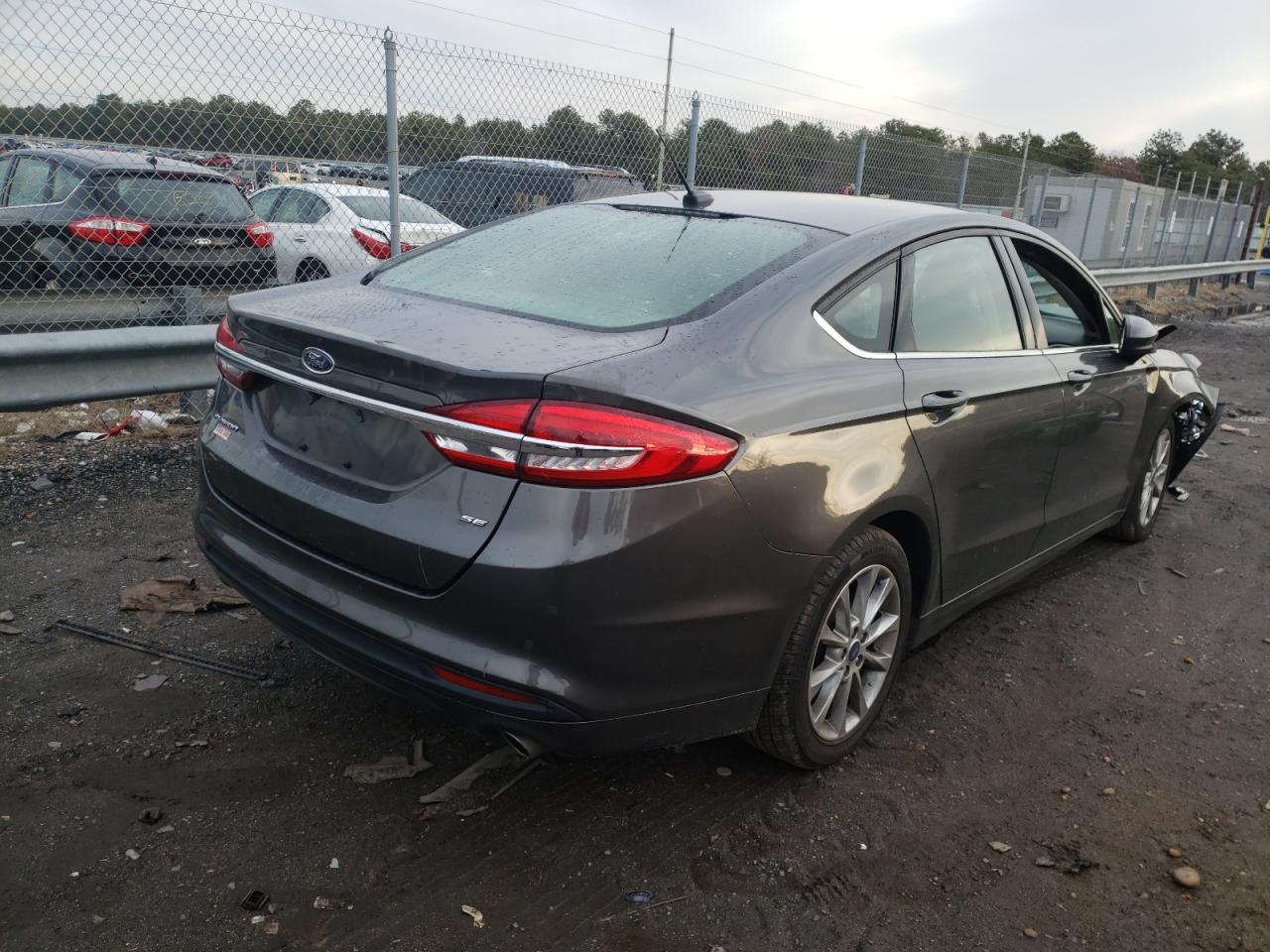 Photo 4 from auction – 2017 FORD FUSION SE with VIN 3FA6P0H72HR344339