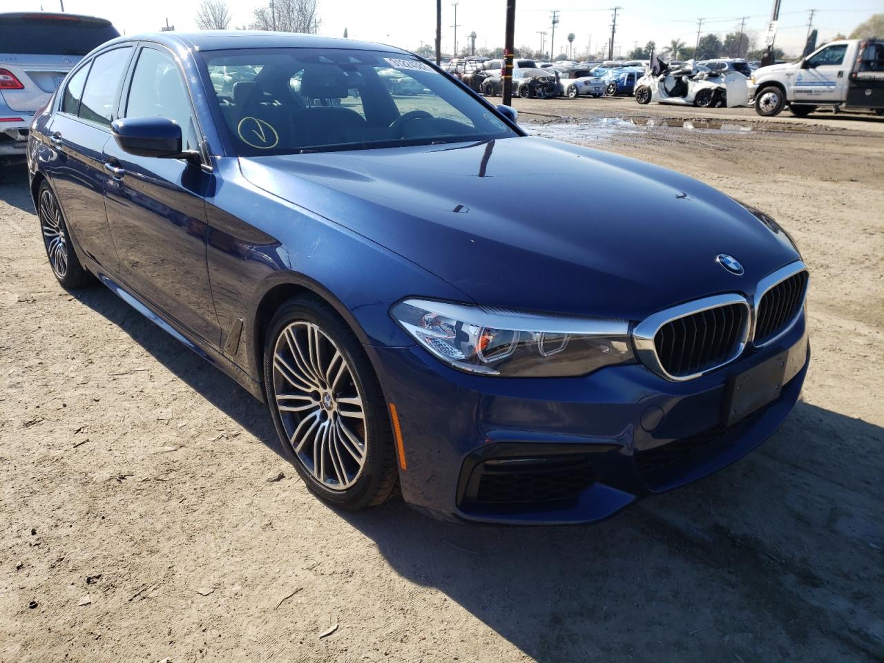BMW 540 XI 2019 with VIN WBAJE7C57KWW24963 - Photo from auction
