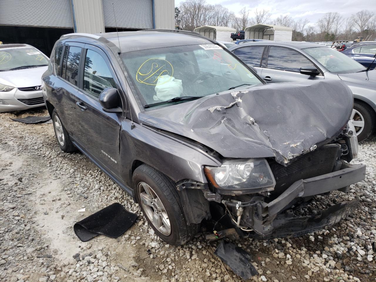 JEEP COMPASS LA 2015 with VIN 1C4NJCEA2FD437327 - Photo from auction
