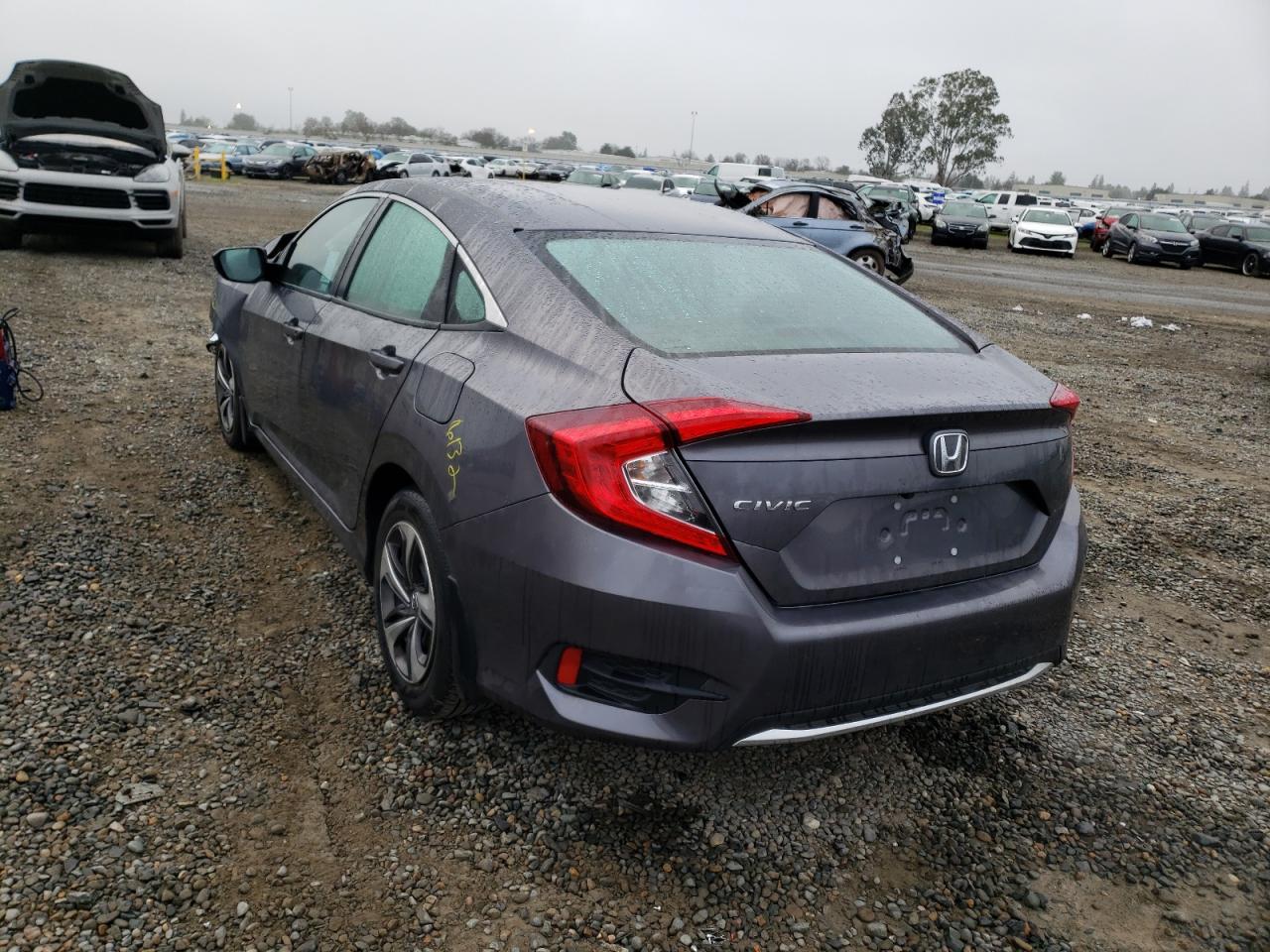 Photo 3 from auction – 2021 HONDA CIVIC LX with VIN 19XFC2F69ME201238
