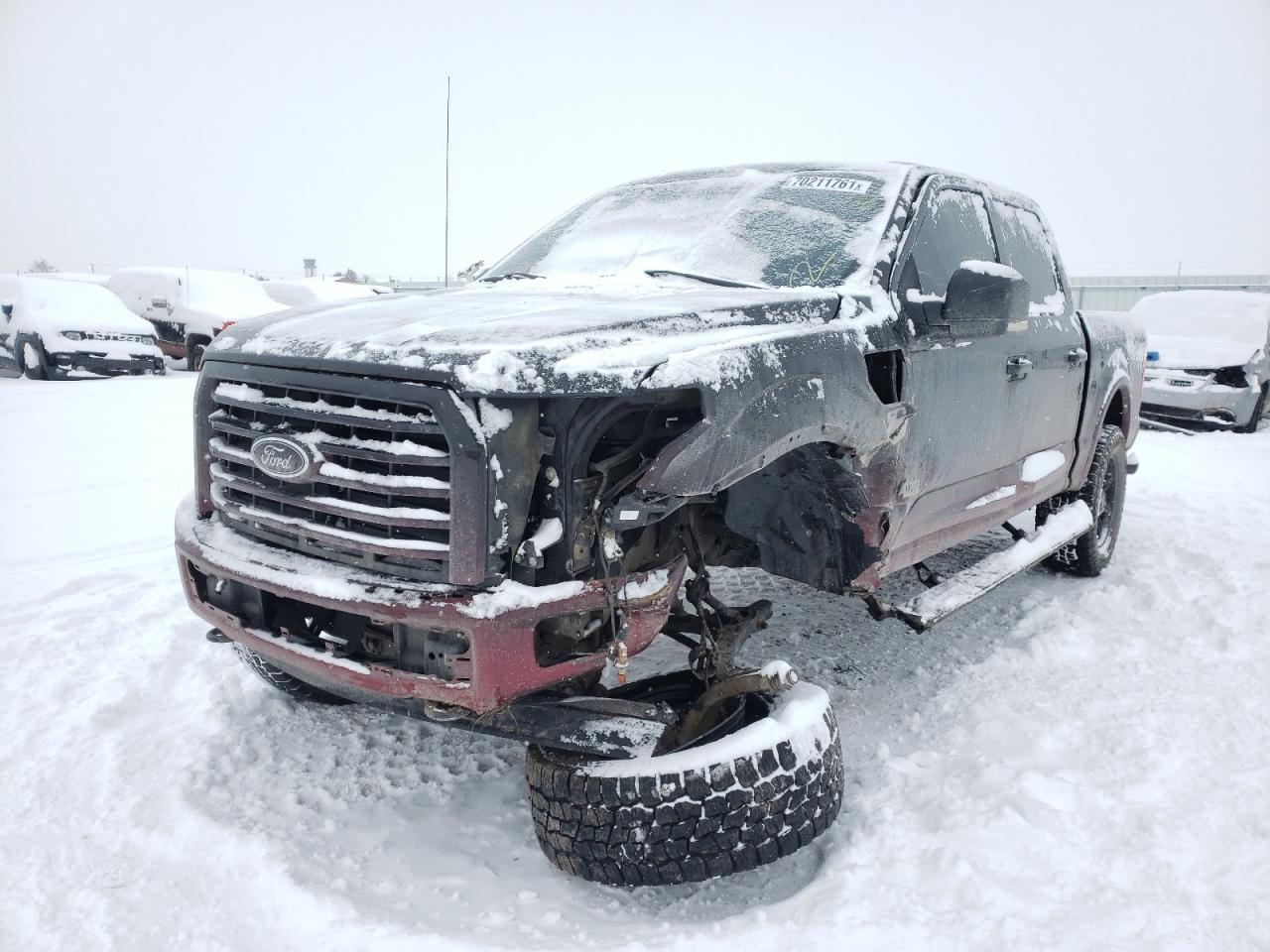 Фото 2 с аукциона – 2017 FORD F150 SUPER с VIN 1FTEW1EF2HKE36615