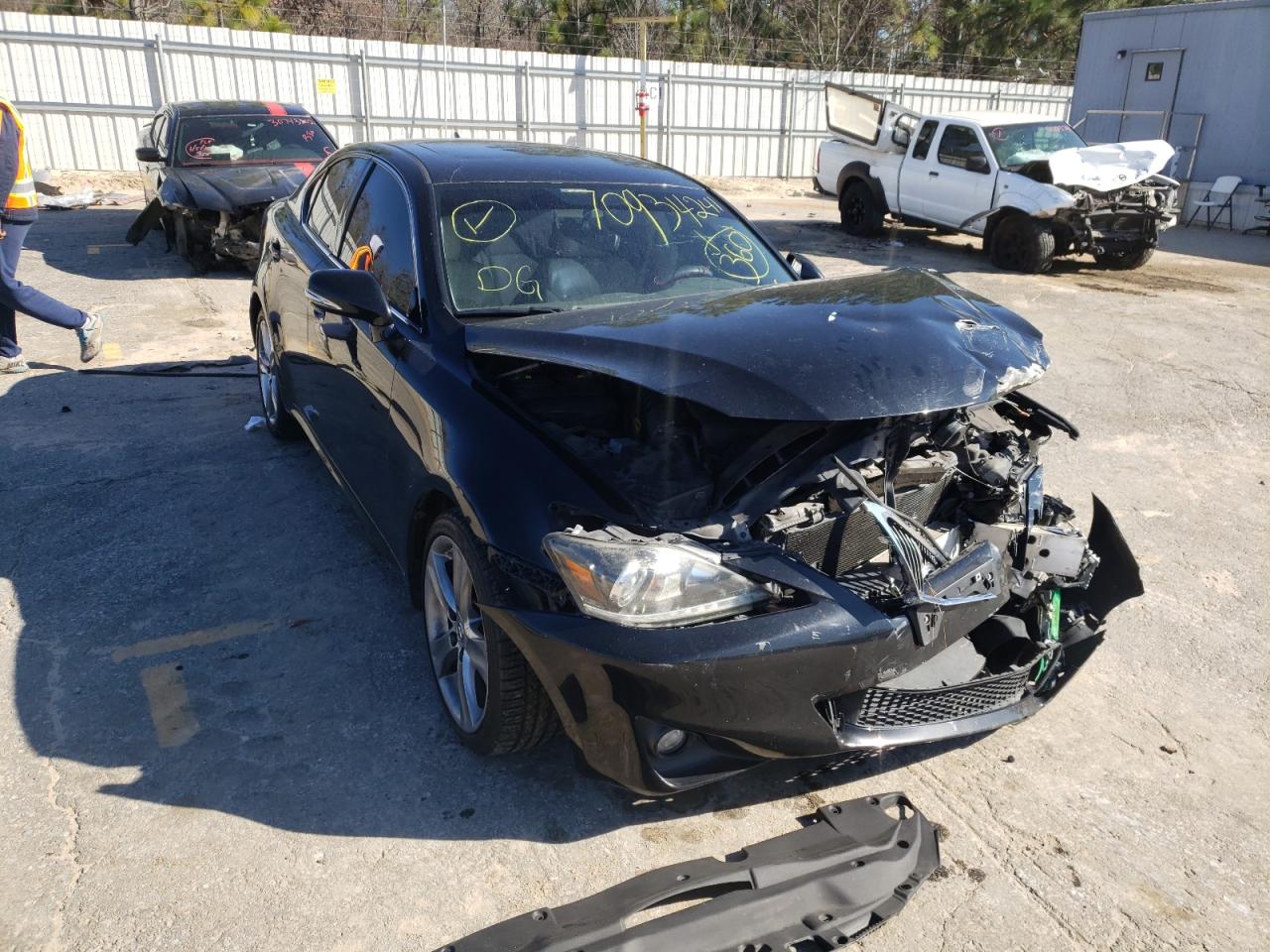 LEXUS IS 250 2012 with VIN JTHBF5C26C5175831 - Photo from auction