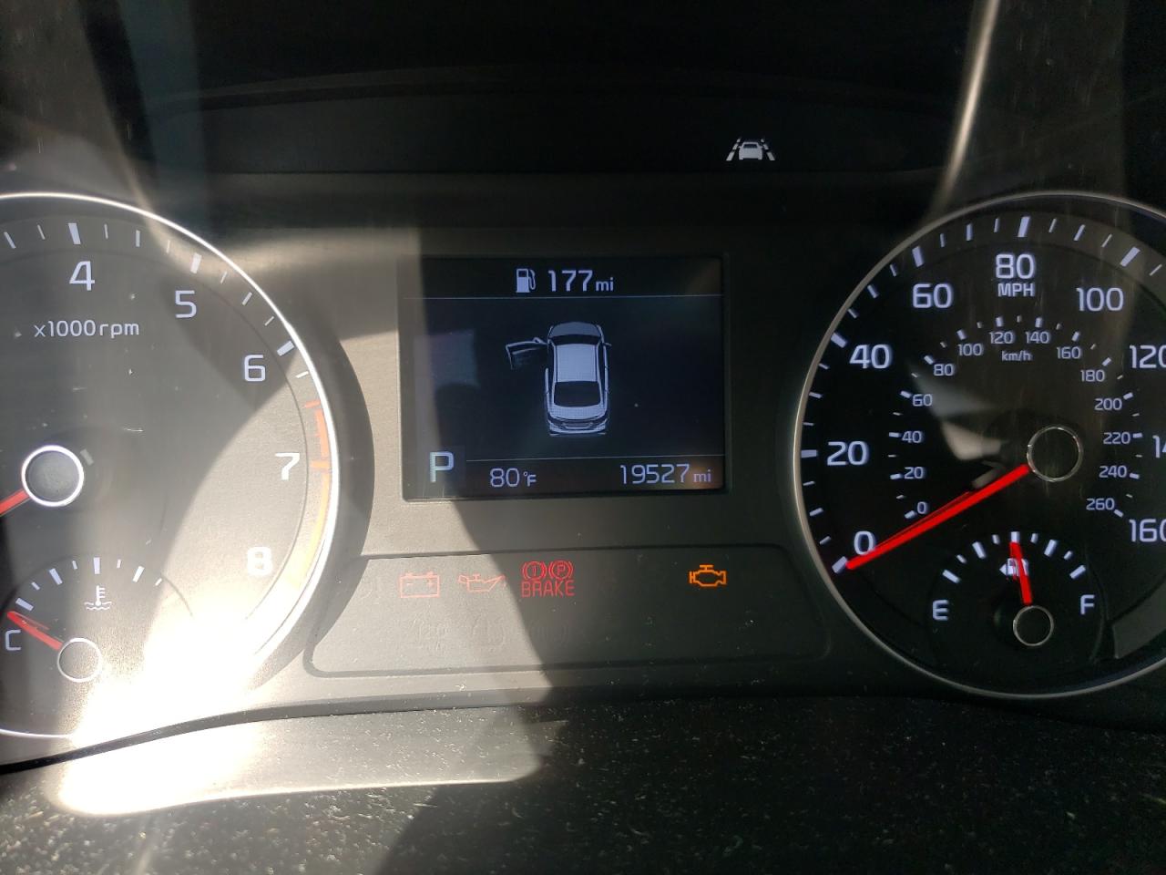 Photo 8 from auction – 2021 KIA FORTE FE with VIN 3KPF24AD6ME312348