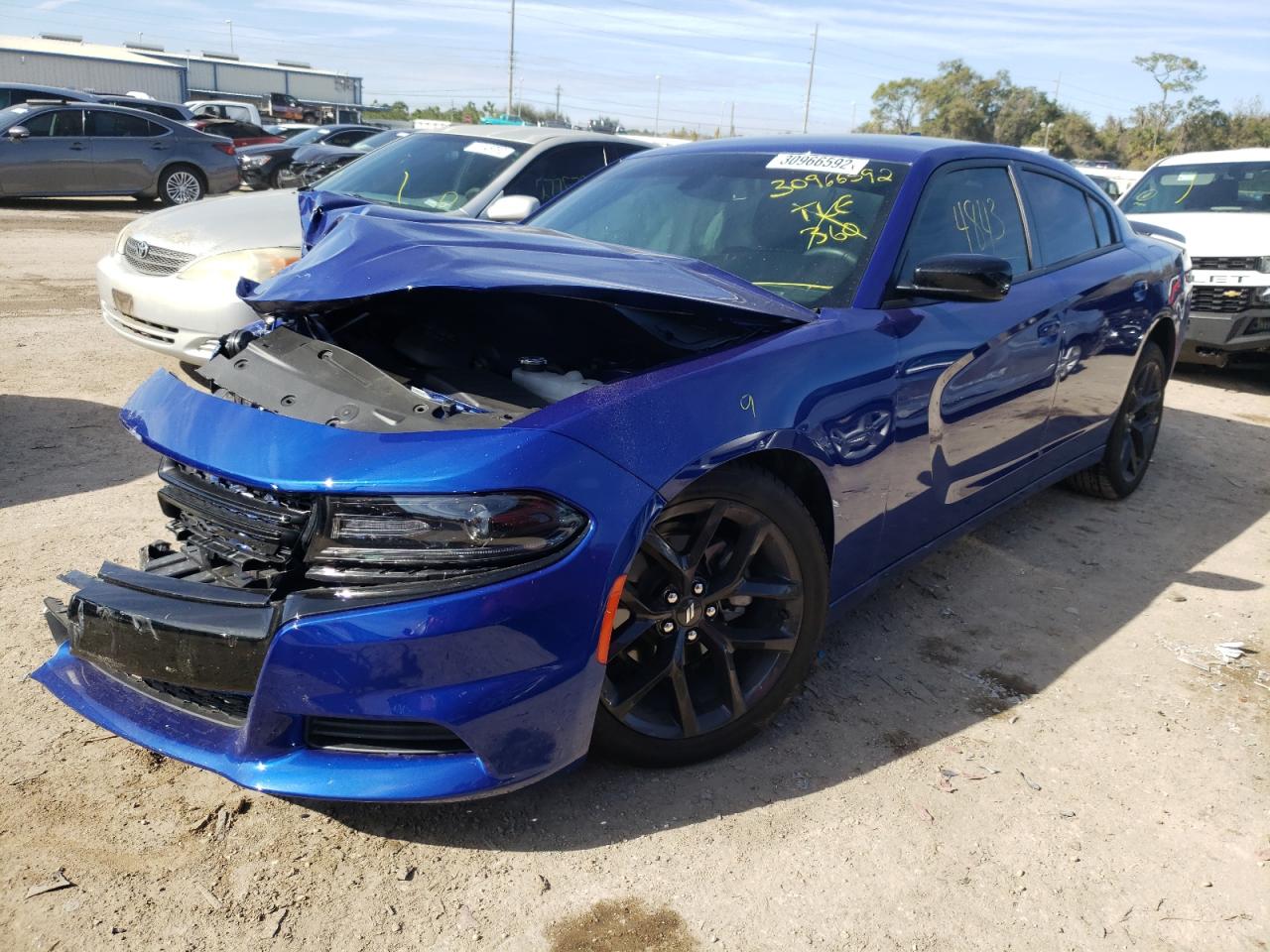 Photo 2 from auction – 2021 DODGE CHARGER SX with VIN 2C3CDXBG3MH603910