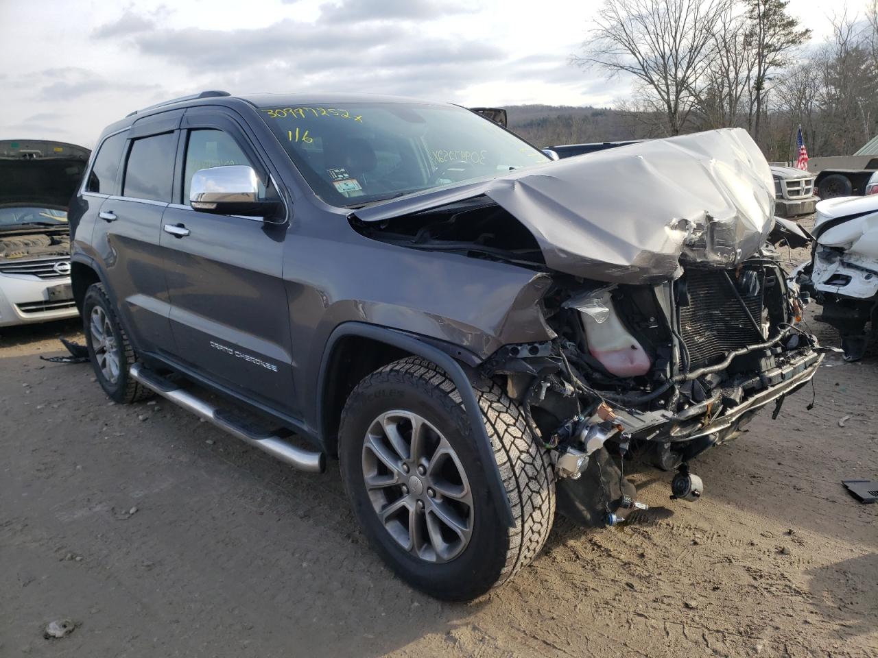 Photo 1 from auction – 2014 JEEP GRAND CHER with VIN 1C4RJFBG3EC362721