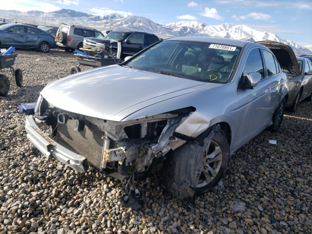 Photo 2 from auction – 2012 HONDA ACCORD SE with VIN 1HGCP2F67CA200647