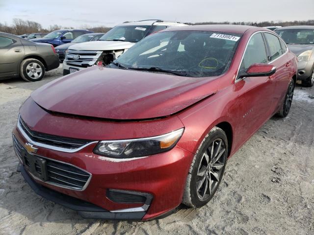 Photo 2 from auction – 2018 CHEVROLET MALIBU LT with VIN 1G1ZD5ST2JF256986