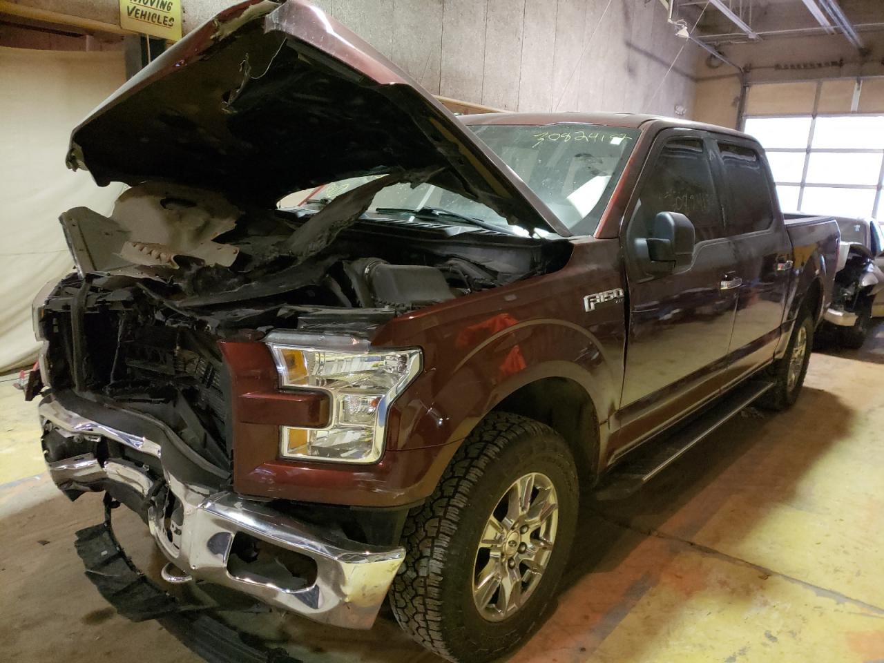 Photo 2 from auction – 2017 FORD F150 SUPER with VIN 1FTEW1EP4HFC59793