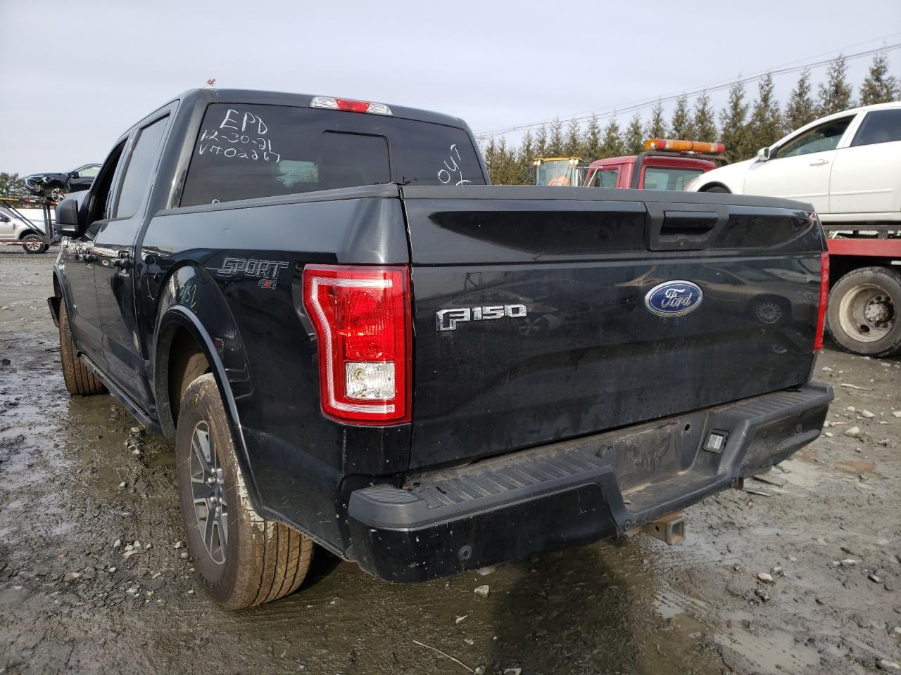 Photo 3 from auction – 2015 FORD F150 SUPER with VIN 1FTEW1EP3FFB02267