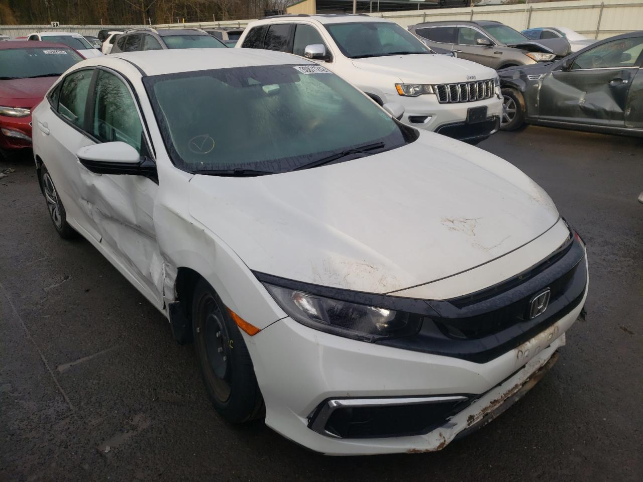 HONDA CIVIC LX 2019 with VIN 2HGFC2F62KH547943 - Photo from auction