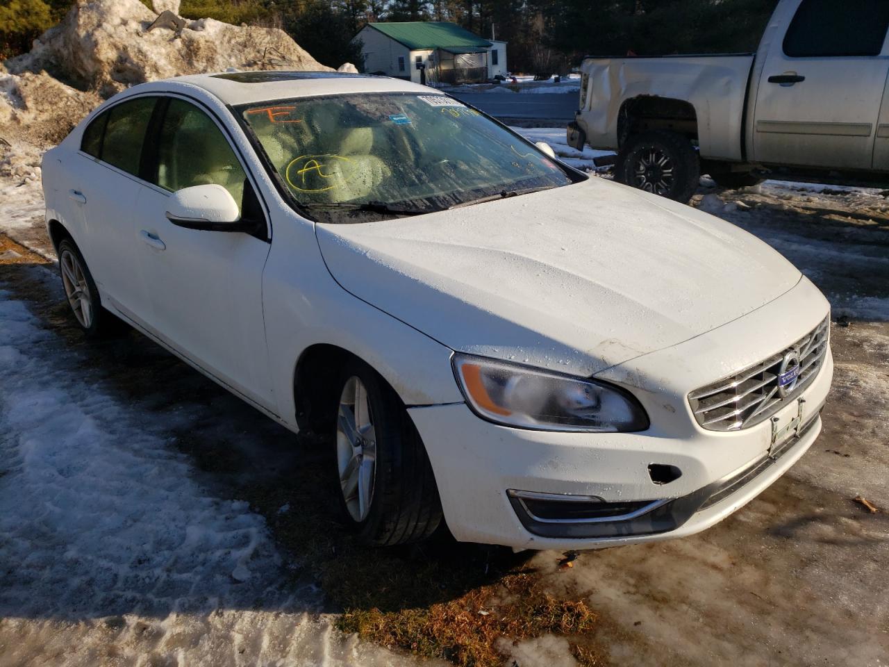 VOLVO S60 T5 2014 with VIN YV1612FH6E2275166 - Photo from auction