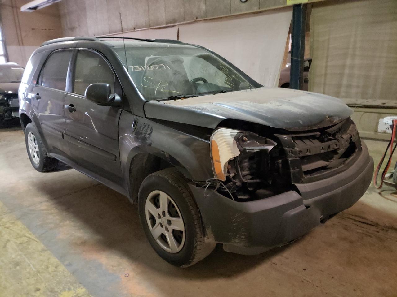 CHEVROLET EQUINOX LS 2005 with VIN 2CNDL13F656122774 - Photo from auction