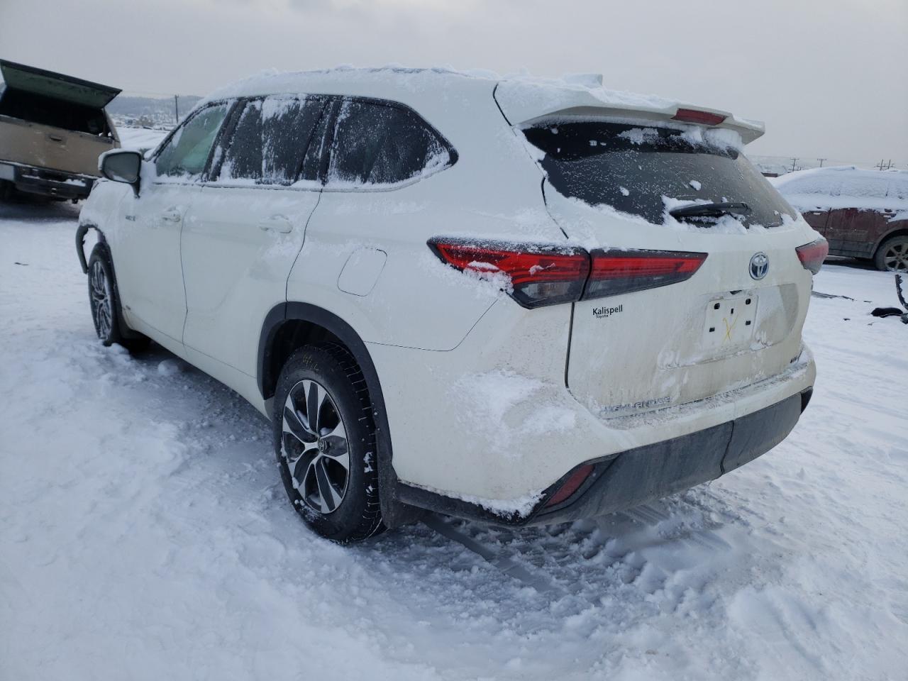 Photo 3 from auction – 2020 TOYOTA HIGHLANDER with VIN 5TDGBRCH0LS510395