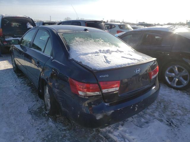 Photo 3 from auction – 2008 HYUNDAI SONATA SE with VIN 5NPEU46FX8H360212