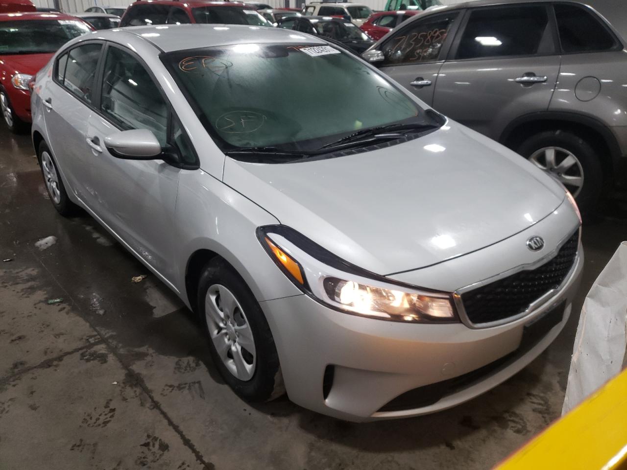 KIA FORTE LX 2018 with VIN 3KPFK4A75JE274116 - Photo from auction