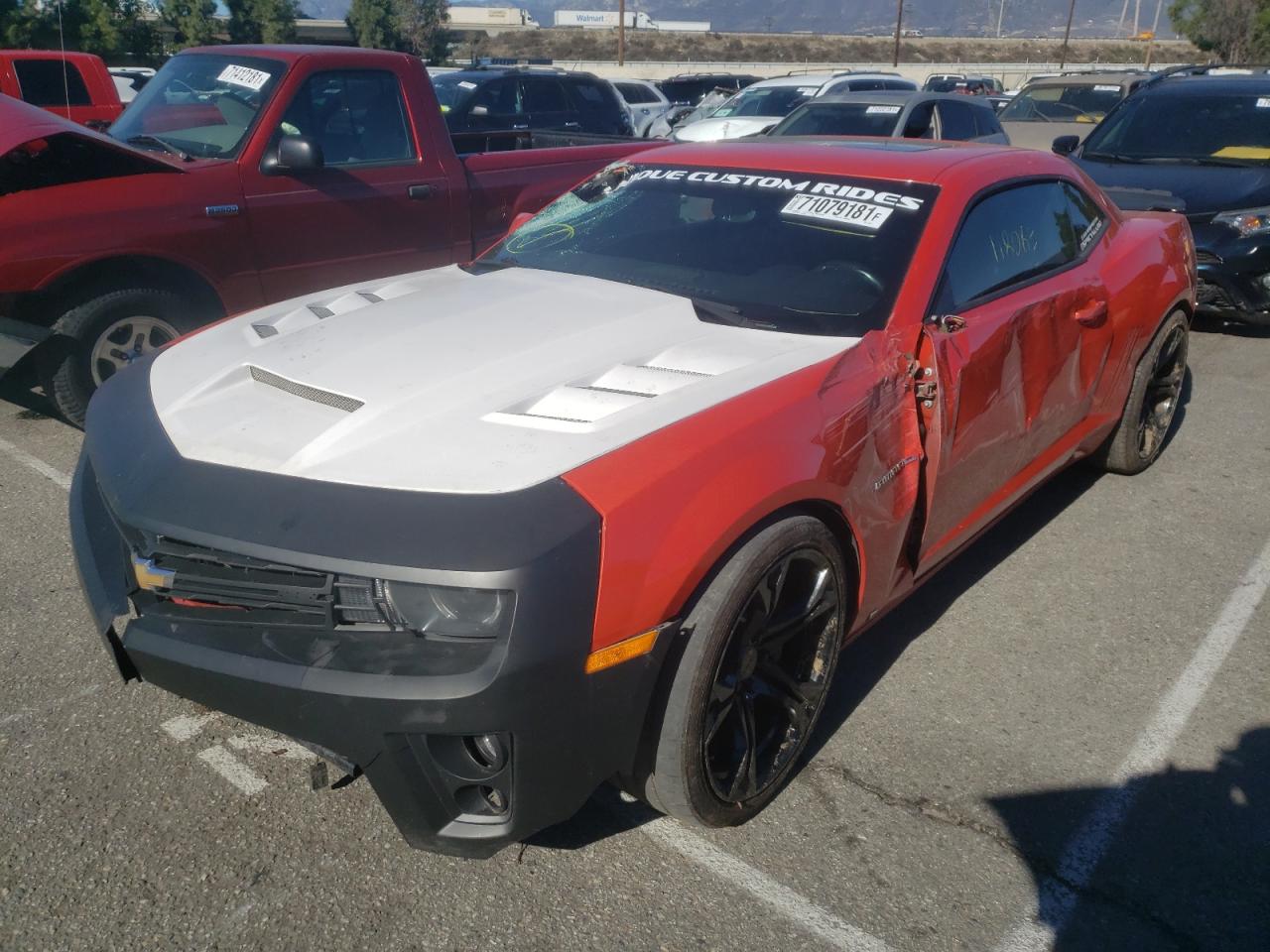Photo 2 from auction – 2010 CHEVROLET CAMARO SS with VIN 2G1FT1EW6A9145077