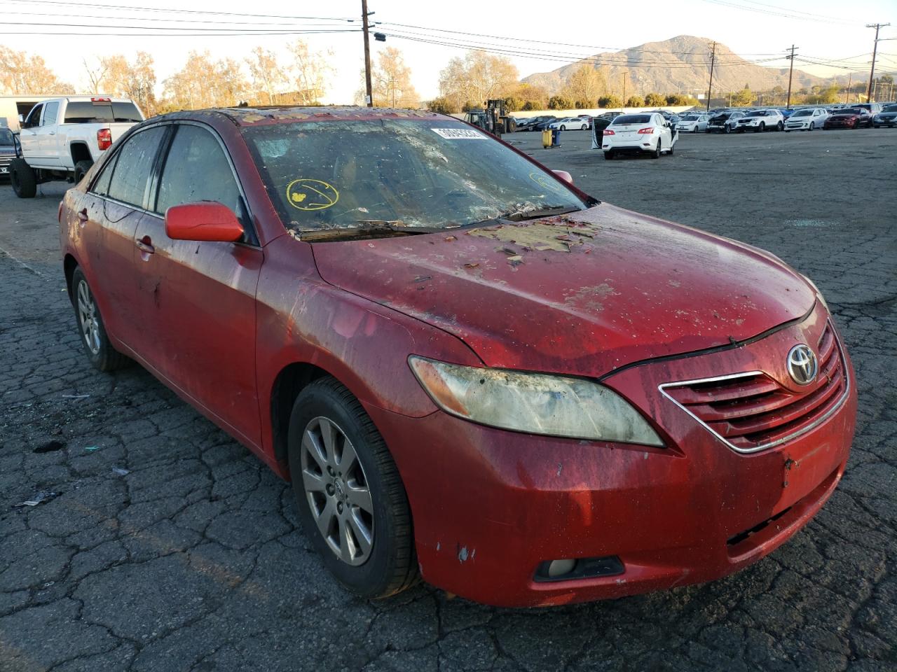 TOYOTA CAMRY CE 2008 with VIN 4T1BE46K98U259368 - Photo from auction