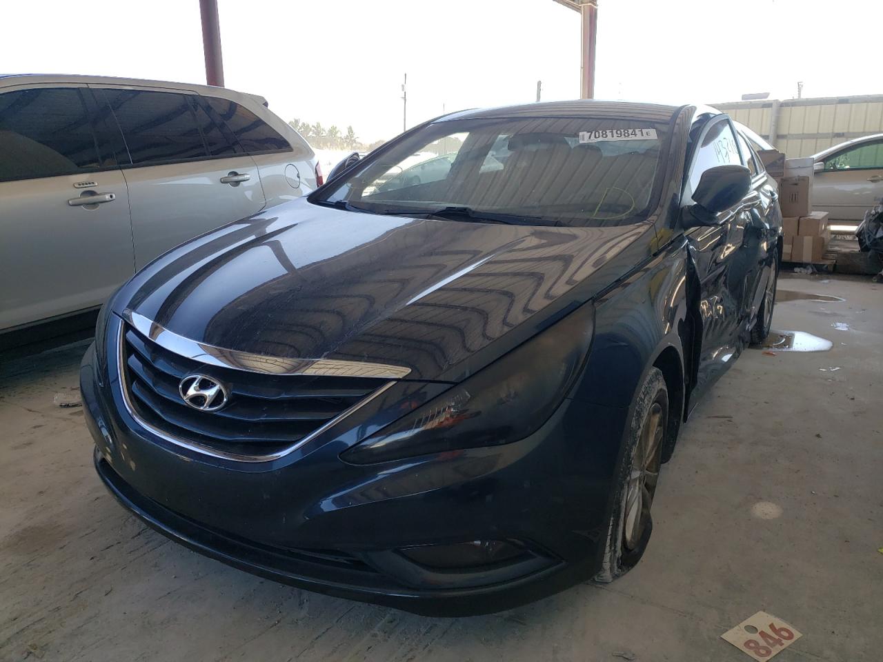 Photo 2 from auction – 2013 HYUNDAI SONATA GLS with VIN 5NPEB4AC1DH765453