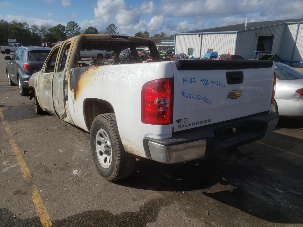 Photo 3 from auction – 2007 CHEVROLET SILVERADO with VIN 1GCEC19C77Z503577