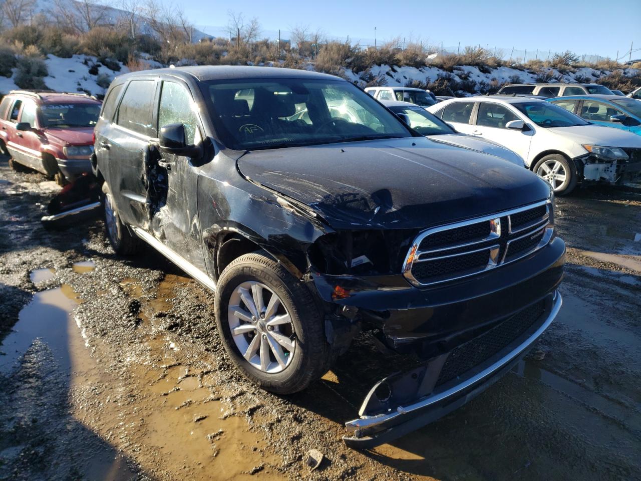 DODGE DURANGO SX 2019 with VIN 1C4RDJAG5KC827992 - Photo from auction