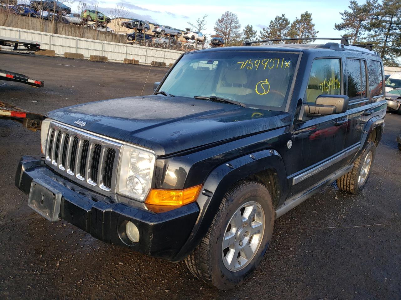 Photo 2 from auction – 2007 JEEP COMMANDER with VIN 1J8HG58267C654195