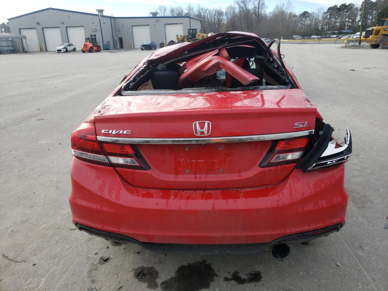 Photo 10 from auction – 2014 HONDA CIVIC SI with VIN 2HGFB6E50EH702240