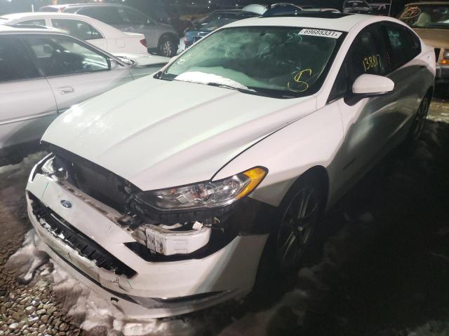 Photo 2 from auction – 2017 FORD FUSION SE with VIN 3FA6P0LU1HR222455