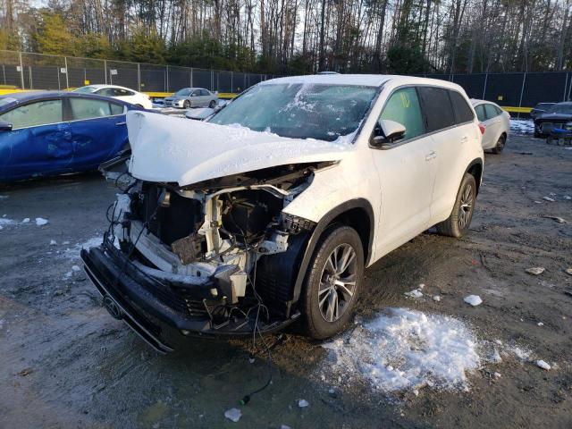 Photo 2 from auction – 2018 TOYOTA HIGHLANDER with VIN 5TDZARFH5JS032866